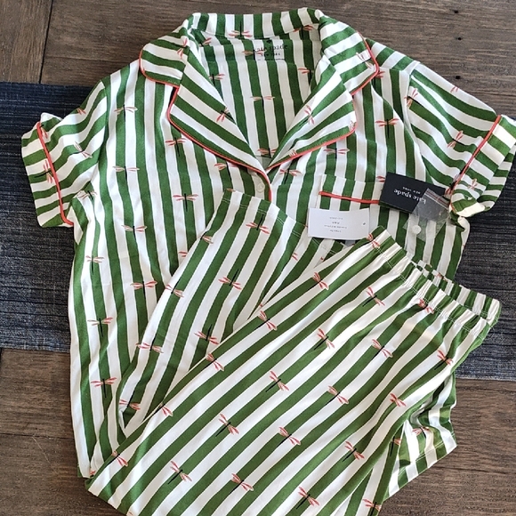 kate spade Other - New Kate Spade Dragonfly Print Pajama Set Size M